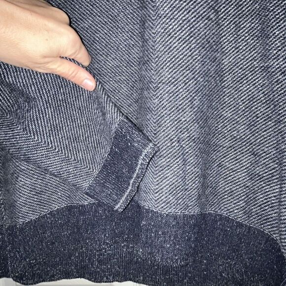 Joseph A. Bank Reserve Italian Yarn Mens Lg Blue V‎ Neck Sweater Pullover Luxury - Picture 2 of 9